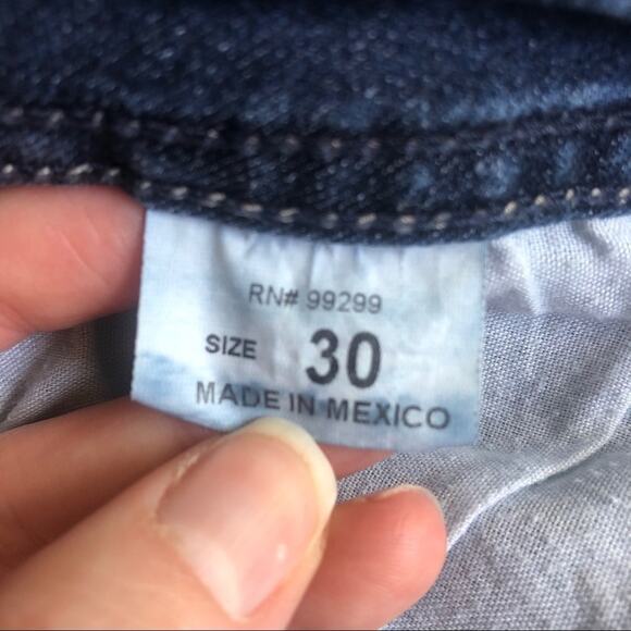 Devine Rights Of Denim Blue Skinny Jeans Zip Ankle Womens 30 Blue Stretch Fall - Picture 3 of 11